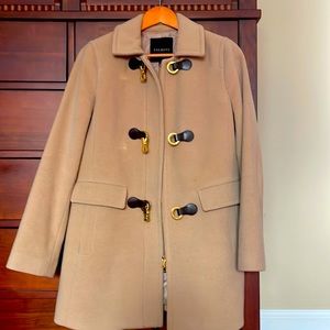 Talbots wool camel coat.